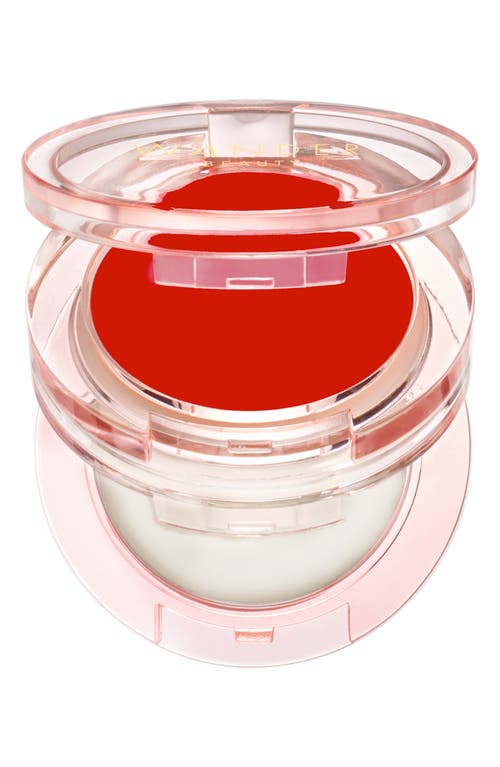 Wander Beauty Double Date Lip & Cheek Compact In Be Mine/swipe