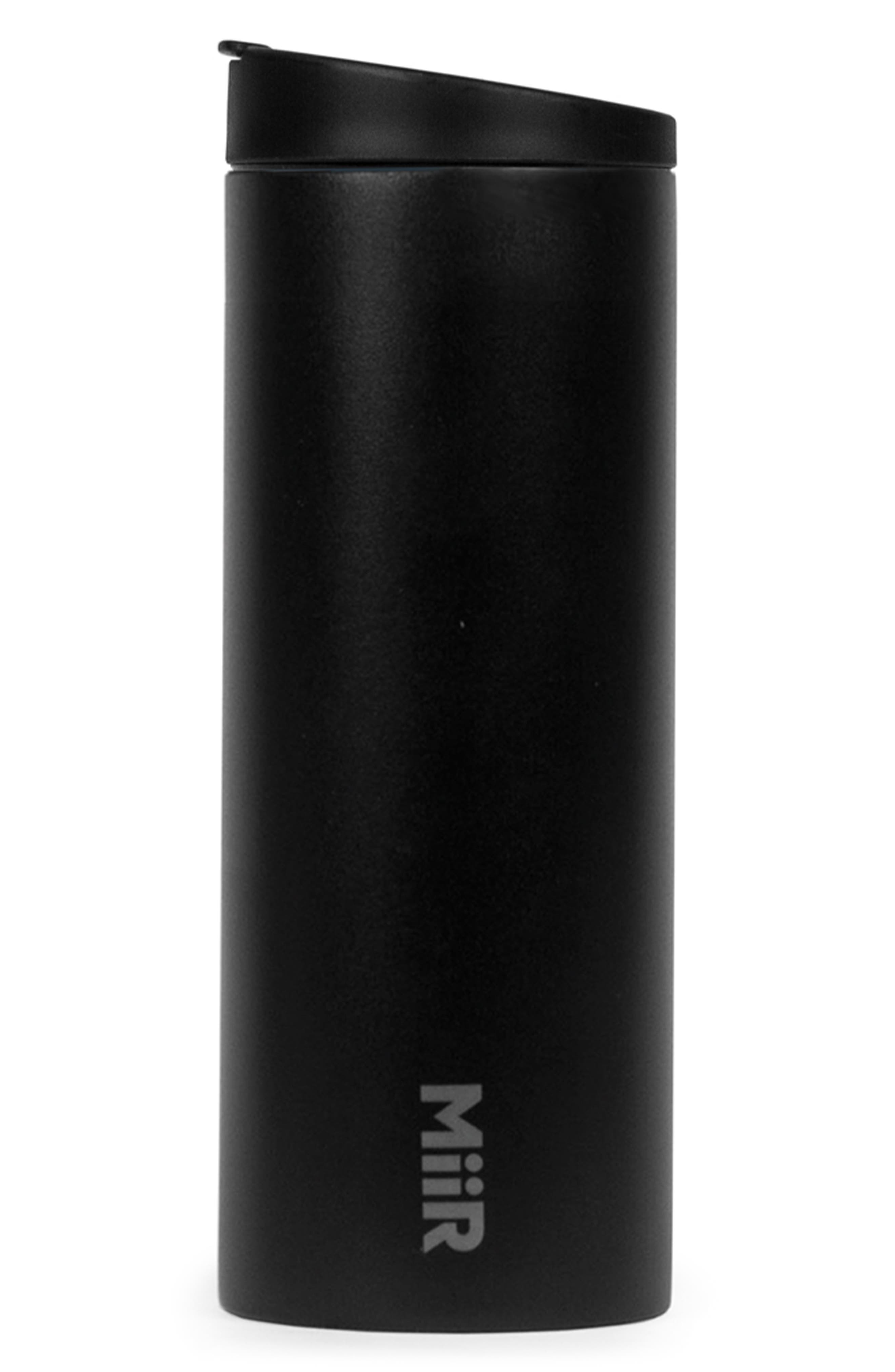 MiiR Insulated Stainless Steel Travel Tumbler in Black at Nordstrom