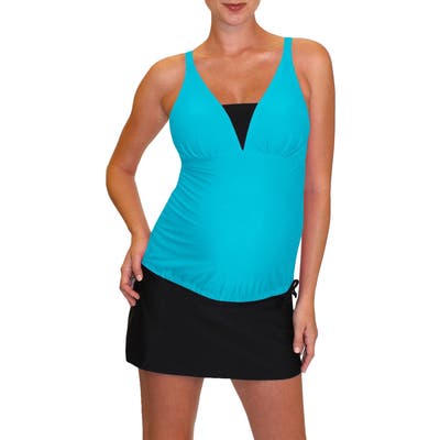 Mermaid Maternity Tankini Top