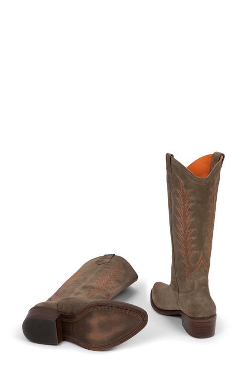 Penelope Chilvers Goldie Western Boot In Taupe