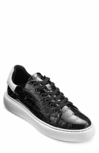 LOUIS VUITTON SHOES BEVERLY HILLS SNEAKERS 7 41 BLACK PATENT