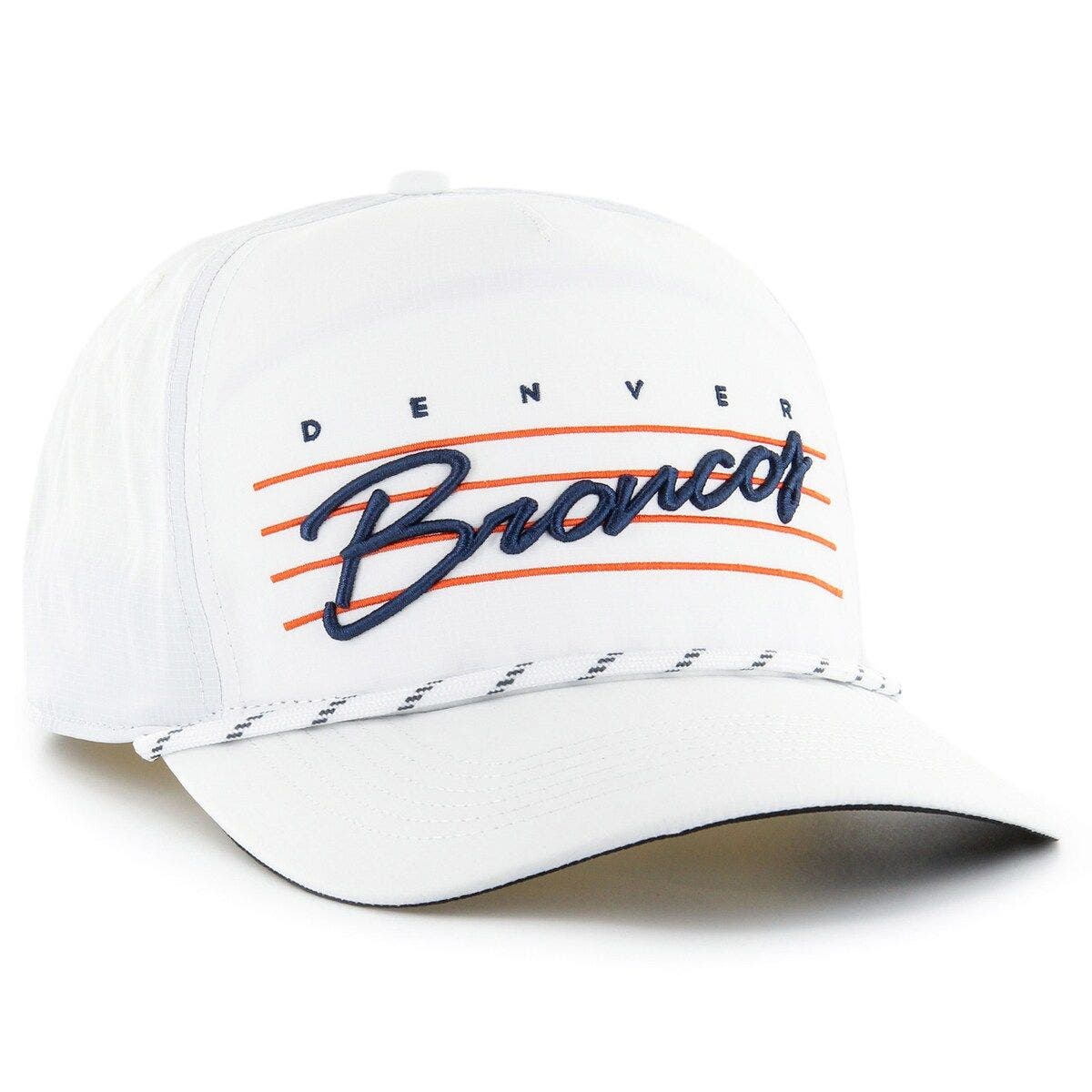 Men's '47 White Buffalo Bills Downburst Hitch Snapback Hat