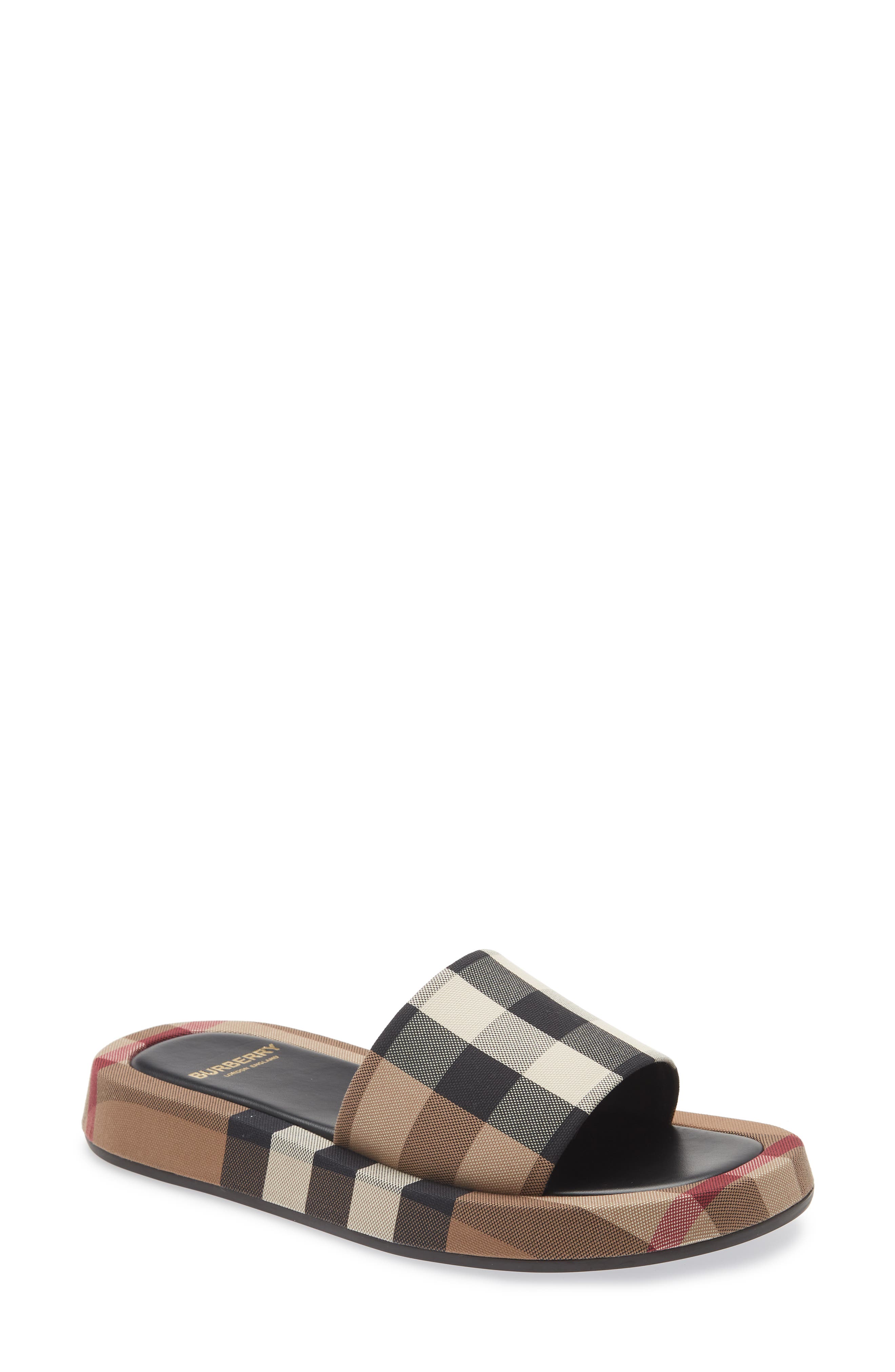 burberry sandals womens