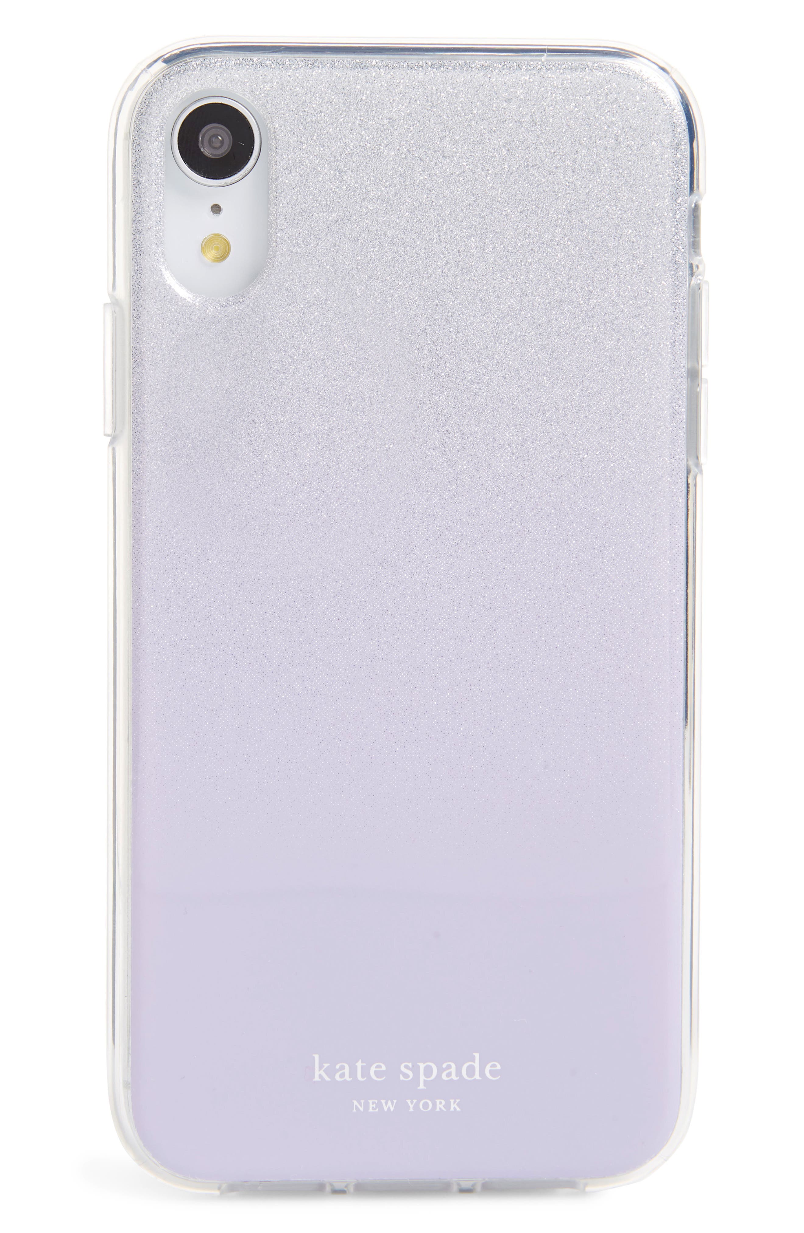 kate spade new york glitter ombré iPhone X/Xs/XR & Xs Max case Nordstrom