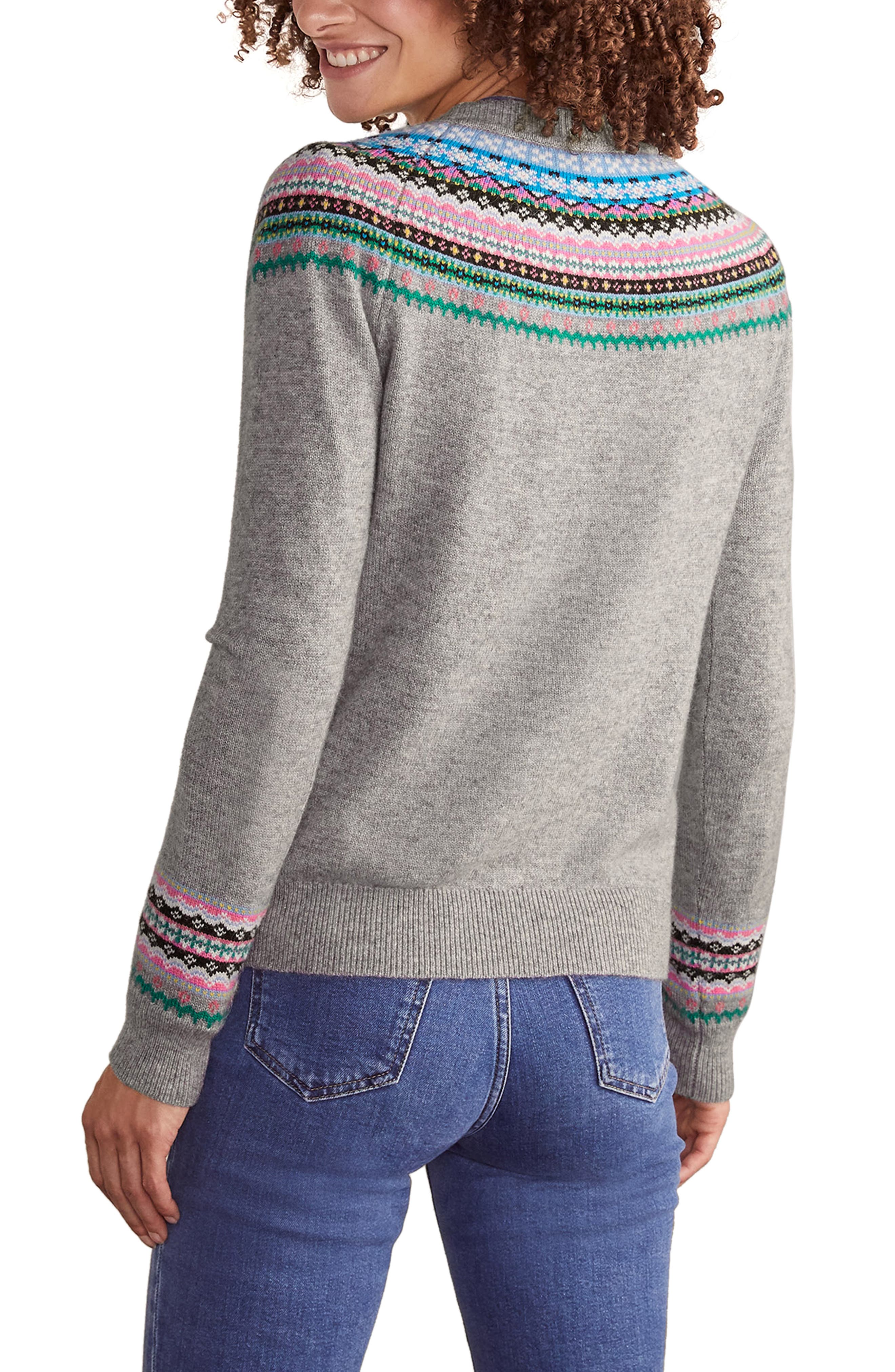 boden fair isle sweater