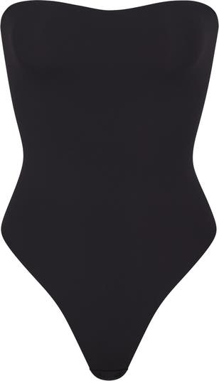 Buy SKIMS Metallic Fits Everybody Strapless Bodysuit for Women in Qatar