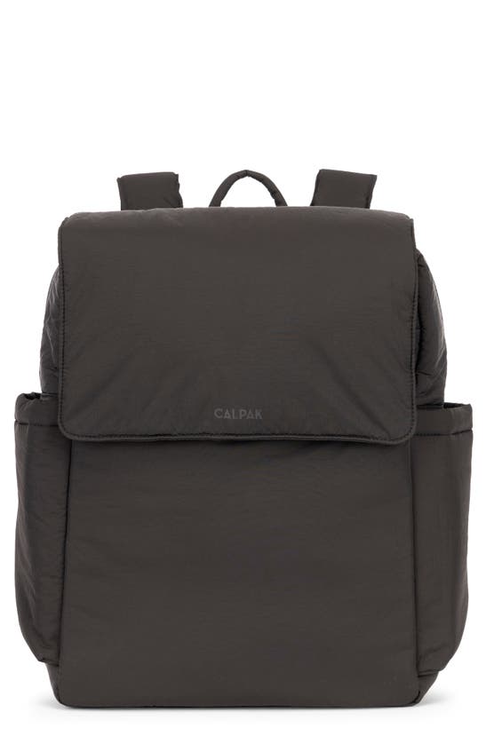 Calpak Babies' Diaper Backpack With Laptop Sleeve In Black