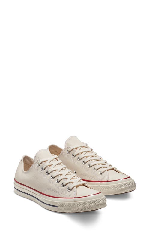 Converse Chuck Taylor® All Star® 70 Low Top Sneaker In Parchment/garnet/egret