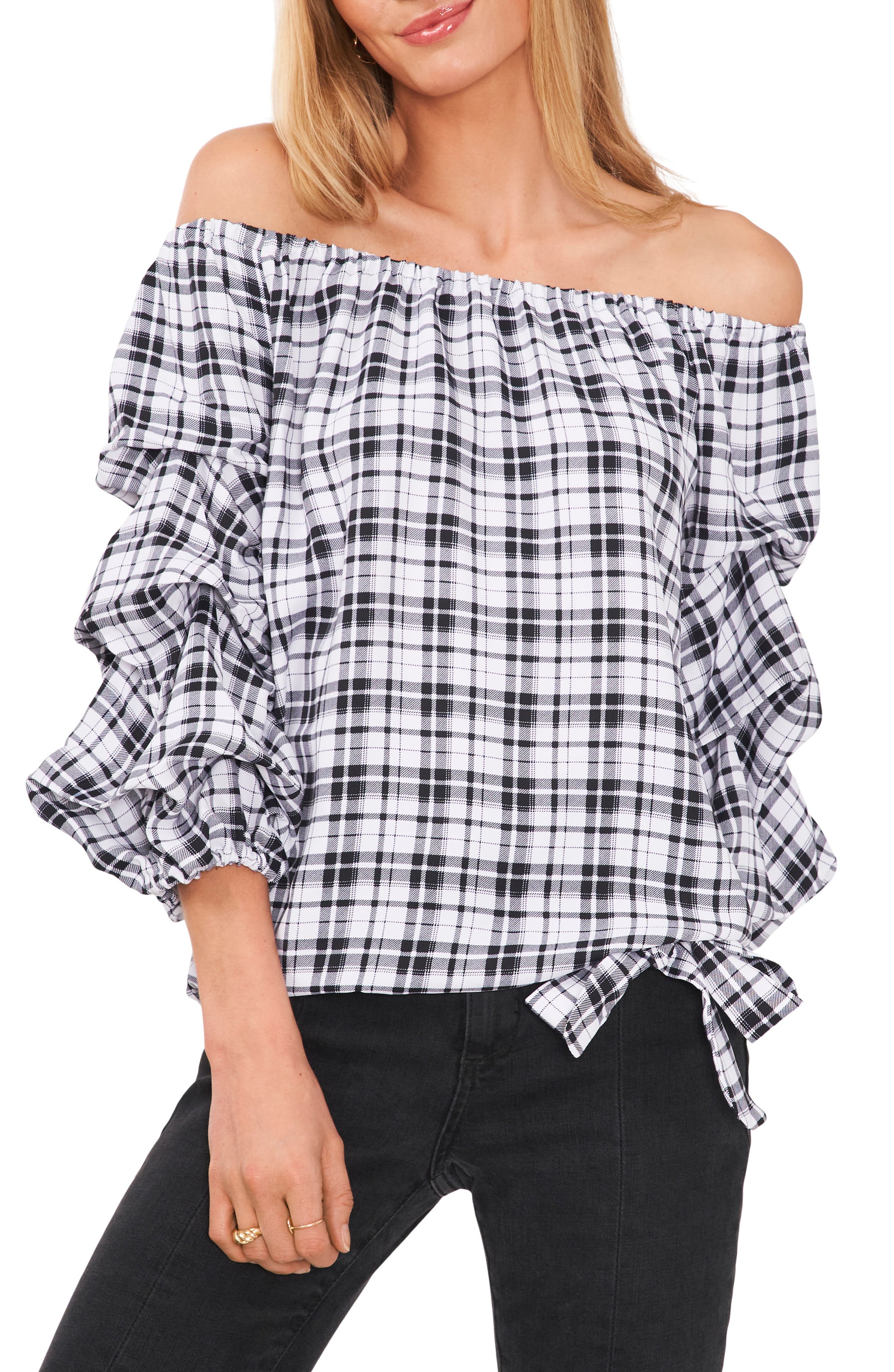white off the shoulder top | Nordstrom