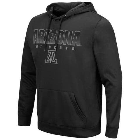 Men's Arizona Cardinals Nike Cardinal/Black Sideline Impact Lockup  Performance Pullover Hoodie