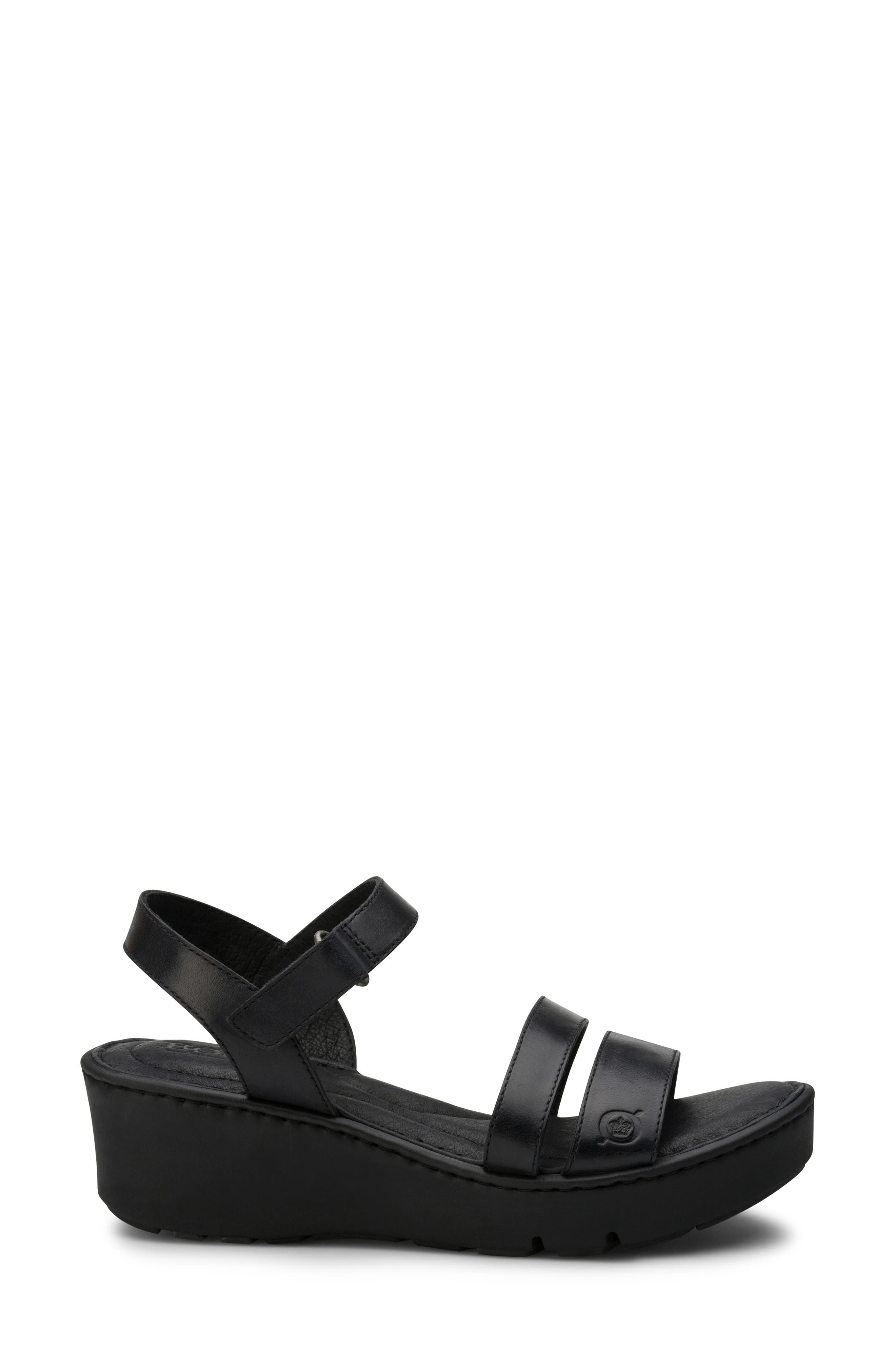 born pawnee platform wedge sandal