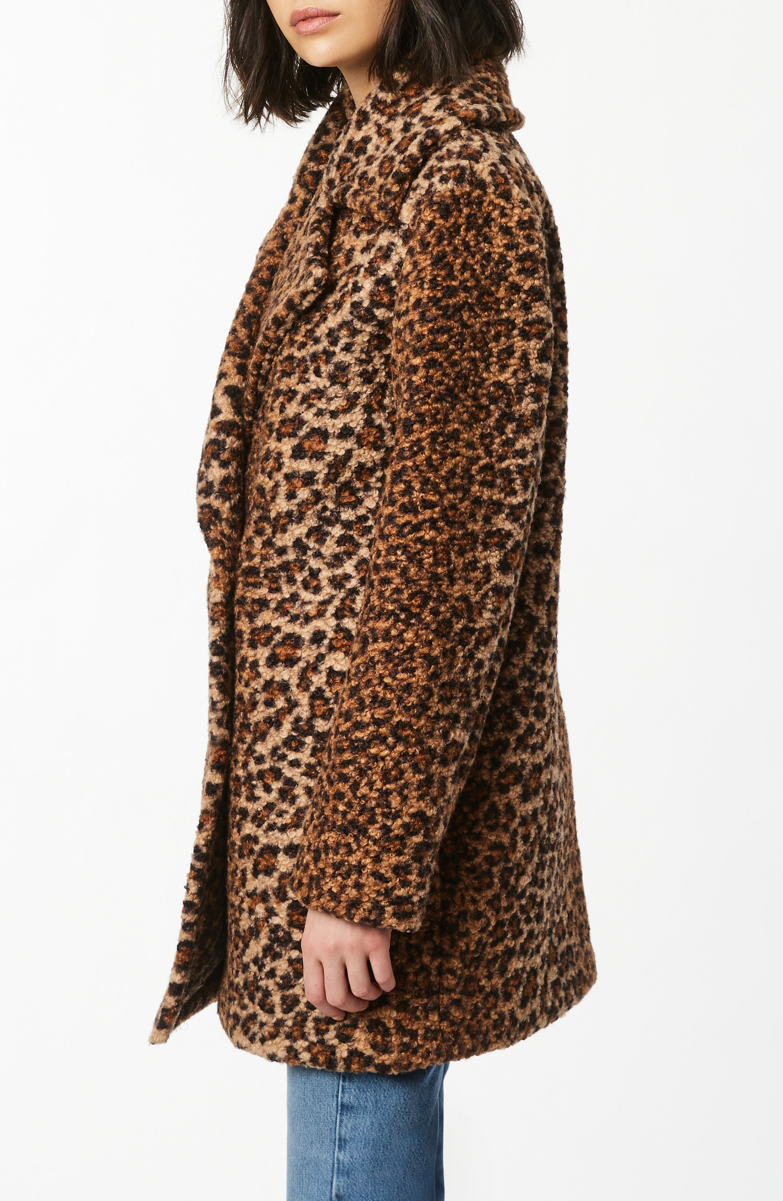 next leopard print jacket
