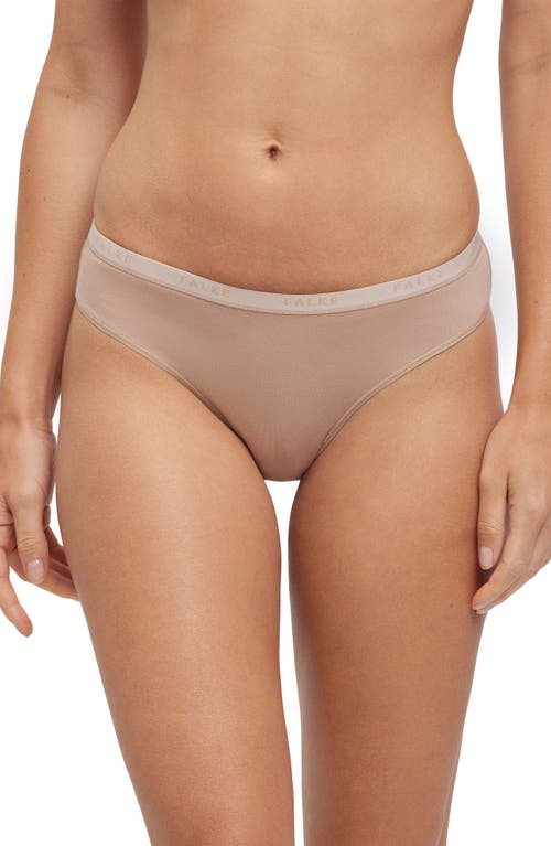 Shop Falke Daily Comfort 2-pack Stretch Cotton Bikini Briefs In Camel