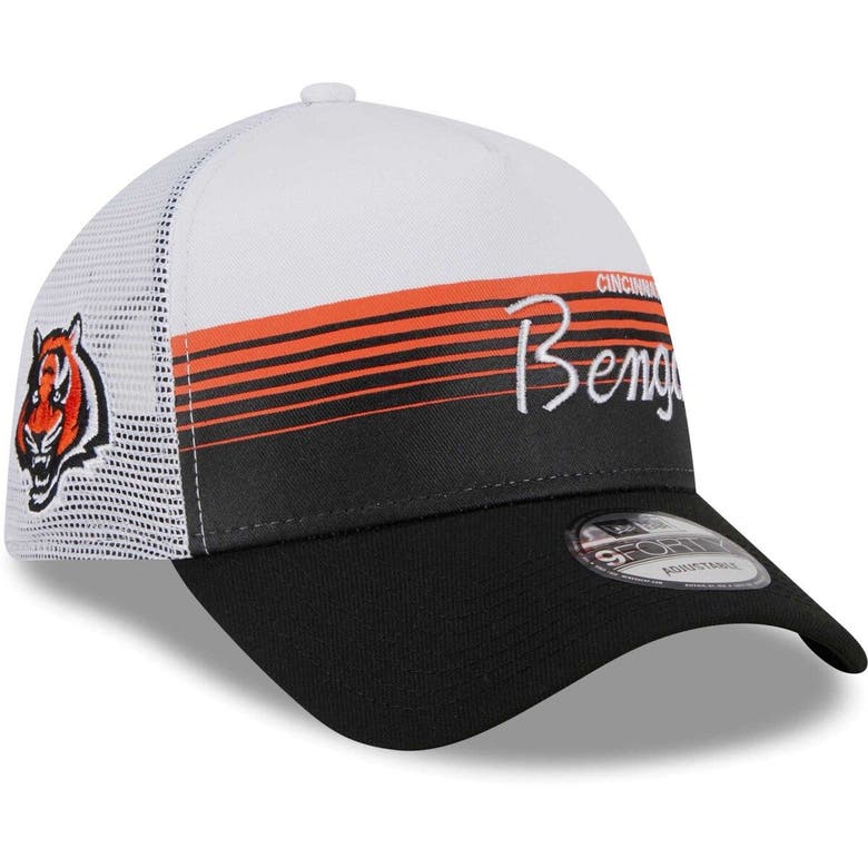 New Era Black Cincinnati Bengals Horizon 9forty Snapback Hat