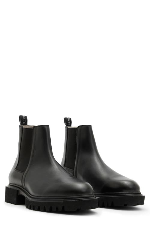 Shop Allsaints Chelsea Boot In Black