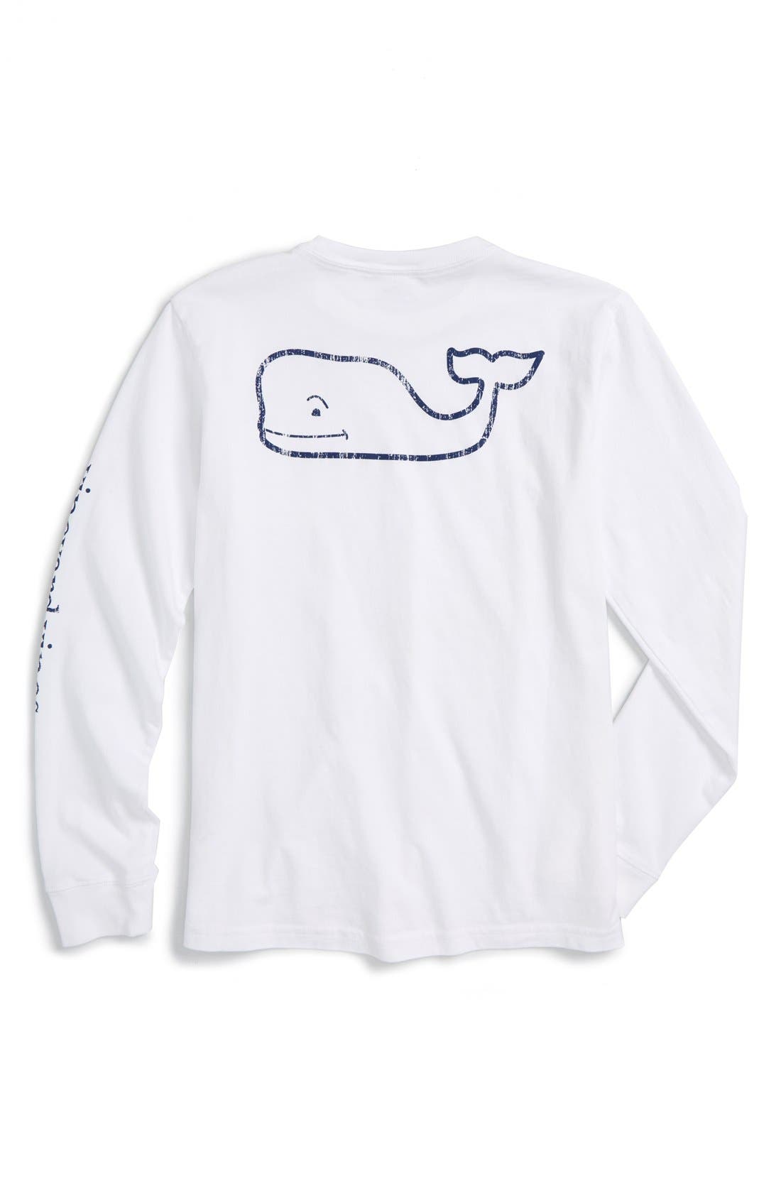 whale logo t shirt