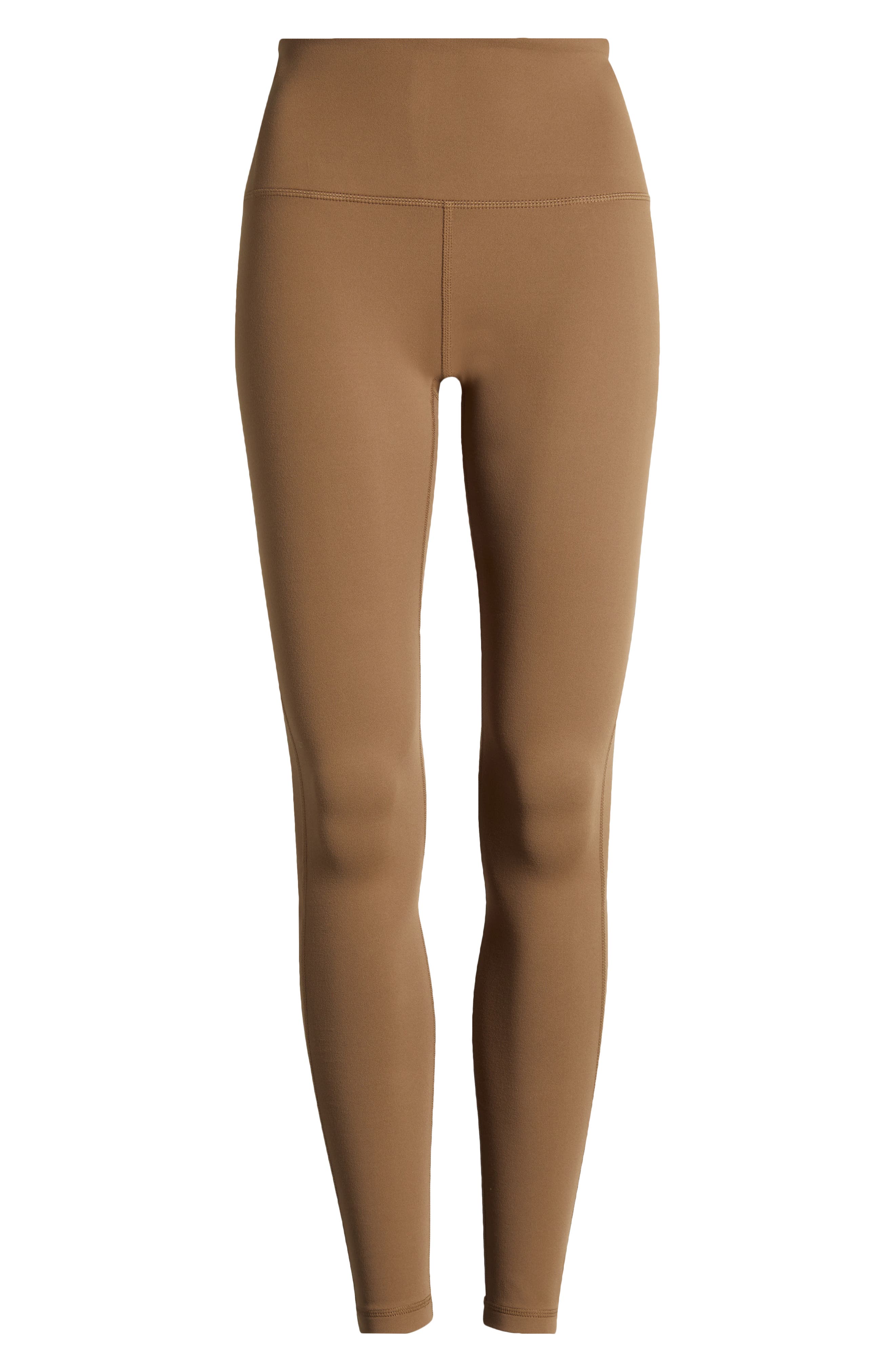 Zella Live In High Waist Leggings in Brown Teak 