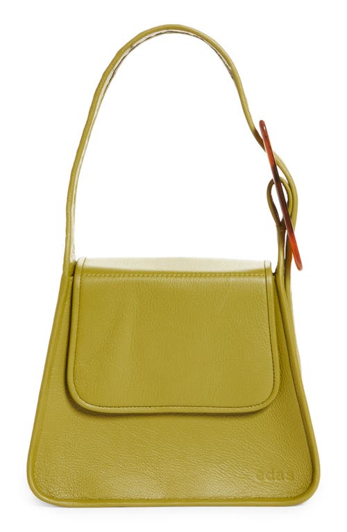 EDAS Yshaia Leather Shoulder Bag in Olive