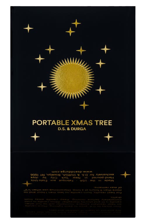 D.s. & Durga Portable Xmas Tree Candle In No Color
