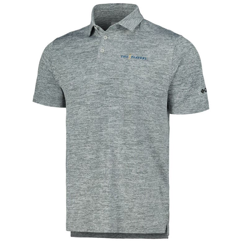 Shop Columbia Gray The Players Omni-wick Final Round Polo