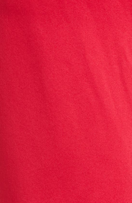Twp Nights At Hotel Du Cap Long Sleeve Silk Wrap Shirtdress In Raspberry