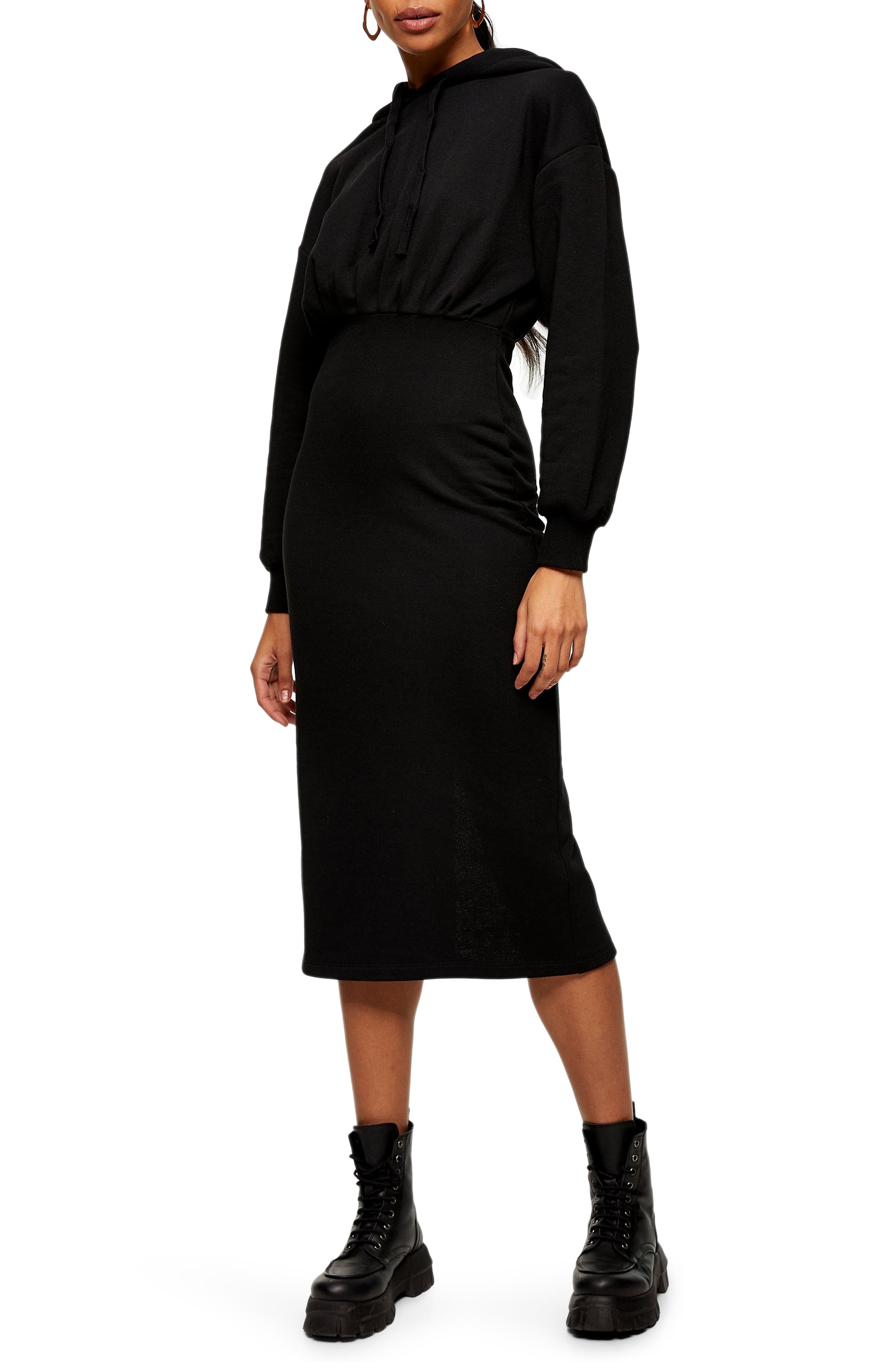 sweatshirt midi dress