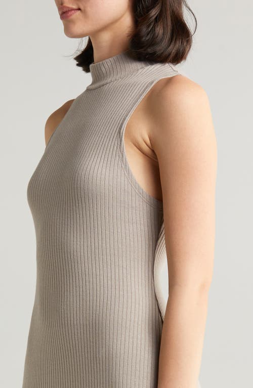 BEYOND YOGA BEYOND YOGA WELL TRAVELED RIB MIDI DRESS 
