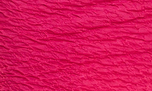 Nina Leonard Glitter Long Sleeve Body-con Dress In Fuchsia