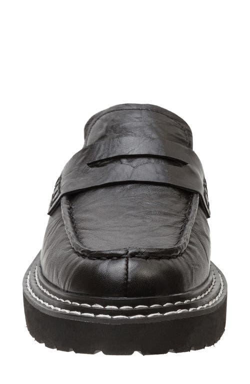 Lisa Vicky Pace Loafer Mule In Black