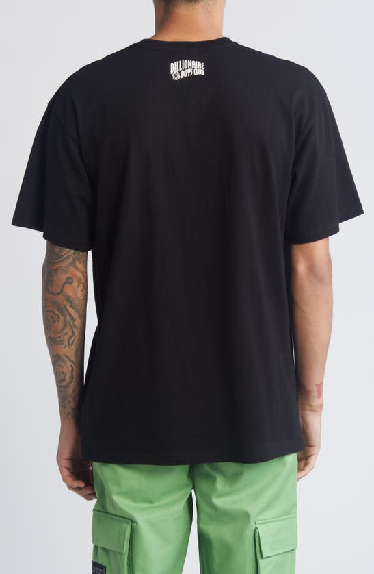 Shop Billionaire Boys Club Astro Cotton Graphic T-shirt In Black