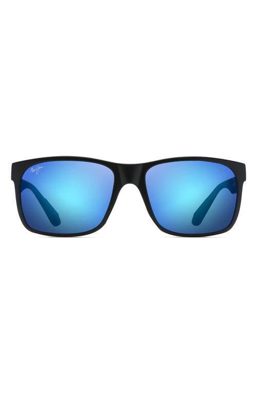 Maui Jim Red Sands Polarized 59mm Sunglasses In Black