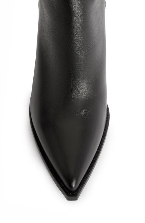 Allsaints Women's Lara Pointed Toe High Heel Boots In Black