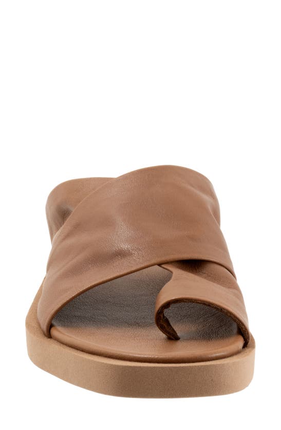 Shop Bueno Jerika Toe Ring Sandal In Walnut