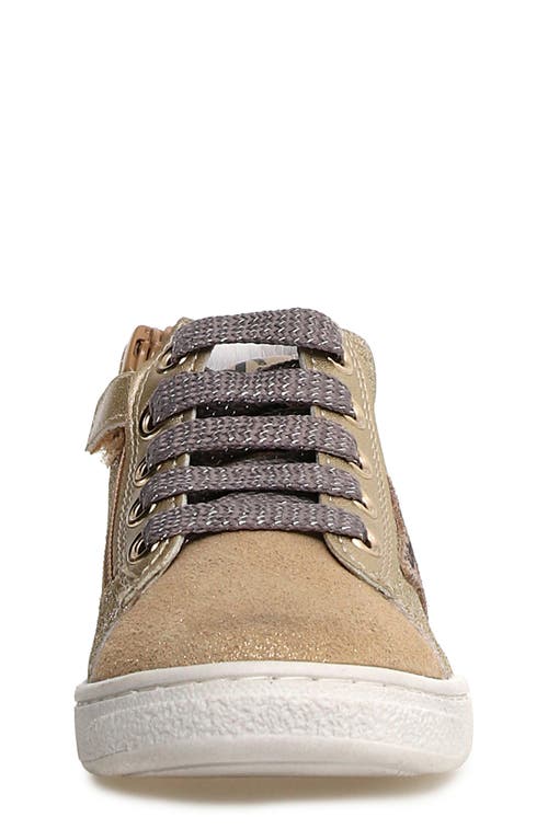 NATURINO NATURINO KIDS' PINN HIGH TOP SNEAKER