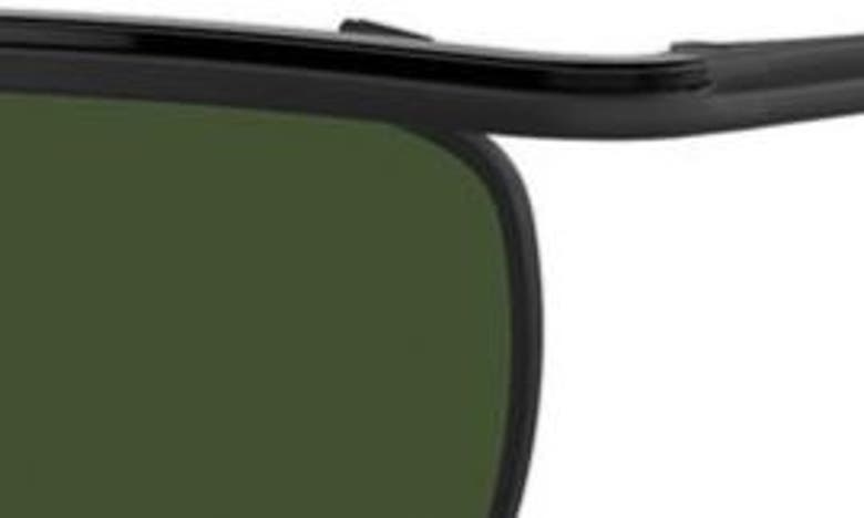 Oliver Peoples X Khaite 1984c 56mm Irregular Sunglasses In Black Green
