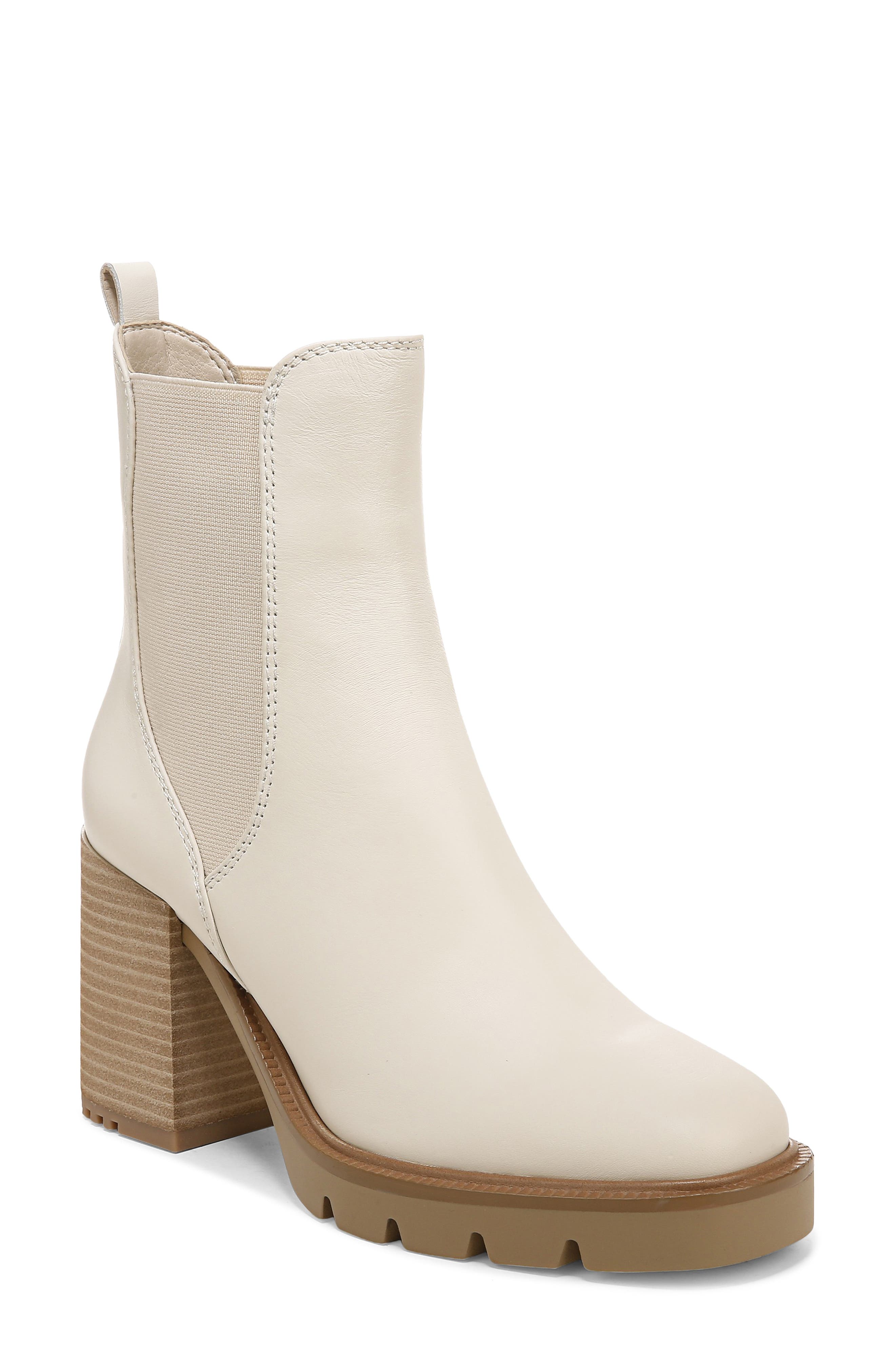 white sam edelman booties