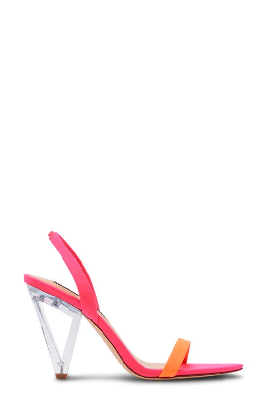 Shop Jessica Rich By Steve Madden Ellie Slingback Sandal In Pink Multi