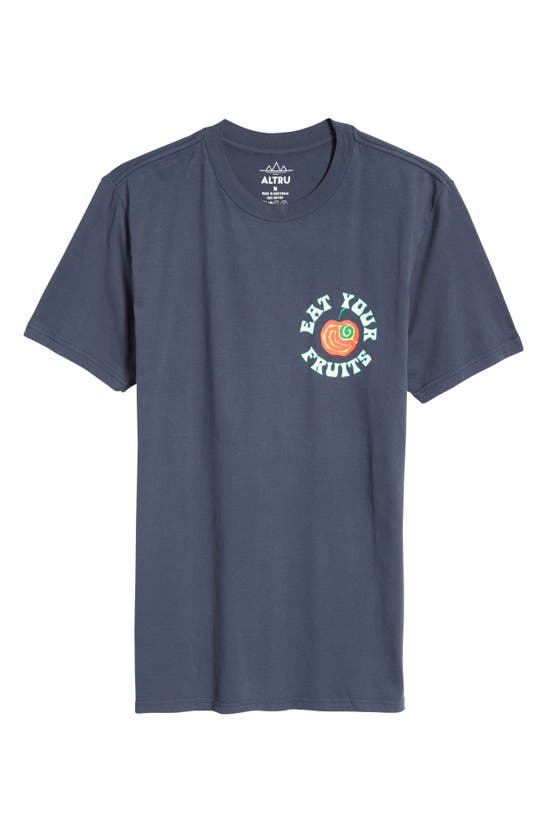 ALTRU EAT YOUR FRUITS COTTON GRAPHIC TEE