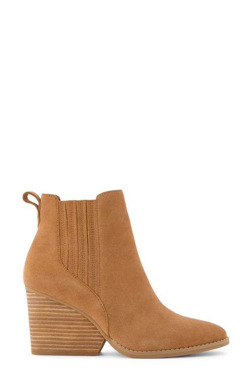 Shop Toms Noa Suede Chelsea Boot In Brown