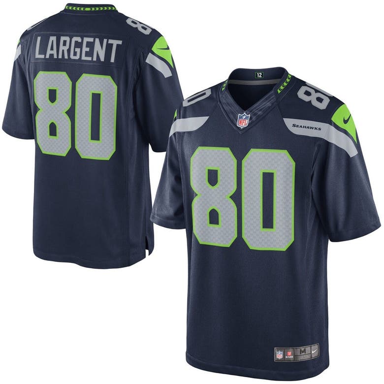 Nike Mens Steve Largent College Navy Seattle Seahawks Retired