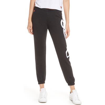 Aviator Nation Surfin Sweatpants, Black