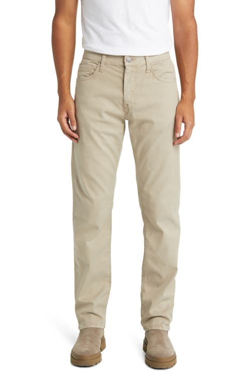 Mavi Jeans Zach Straight Leg Twill Pants Aluminum Luxe at Nordstrom, X 32