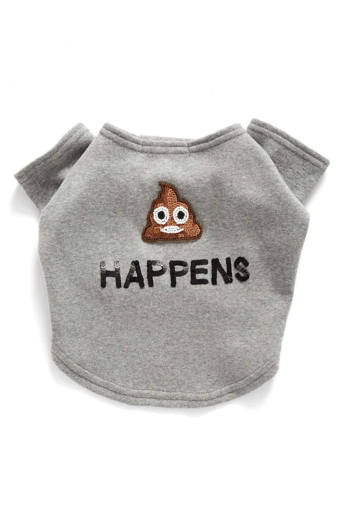 Bow & Drape Poop Happens Pet Sweatshirt | Nordstrom