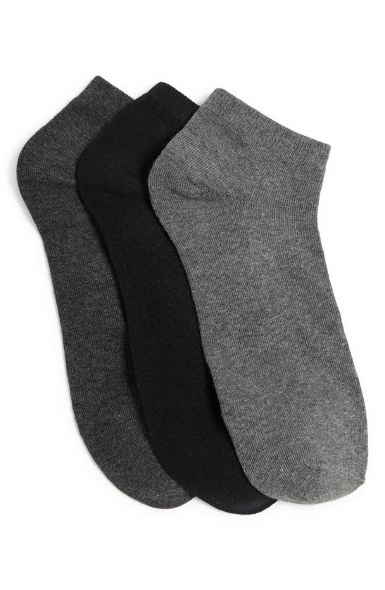 Slate & Stone Assorted Knit Ankle Socks In Grey Multi | ModeSens