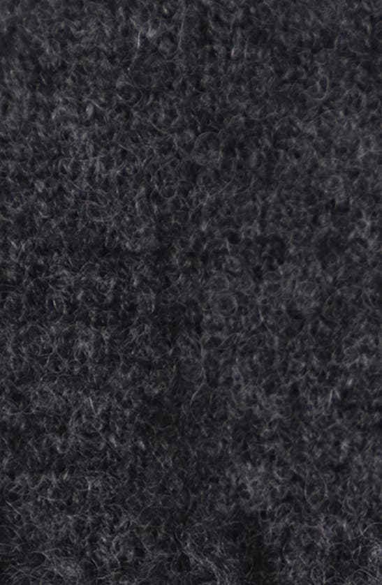 Shop Allsaints Wool Cuffed Beanie In Charcoal