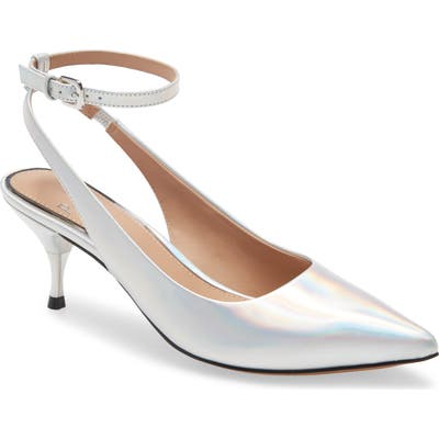 Linea Paolo Callen Slingback Pump, Metallic