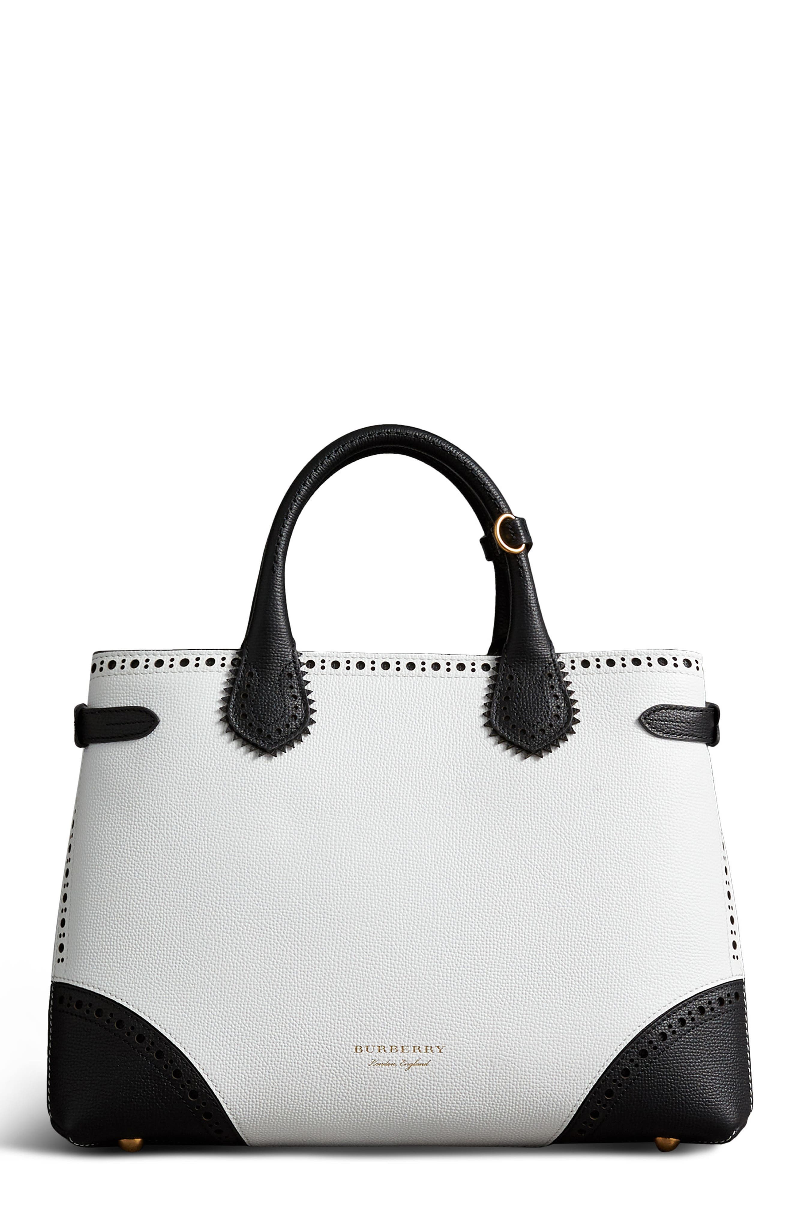 burberry white bag