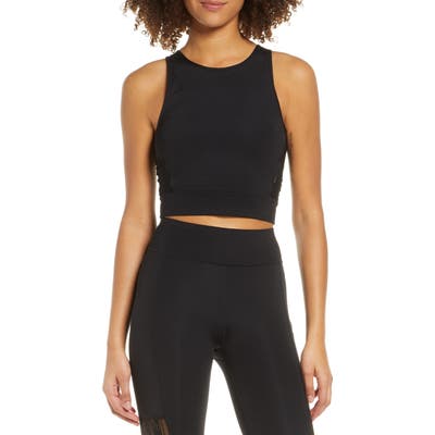 The Upside Foxy Crop Top, Black