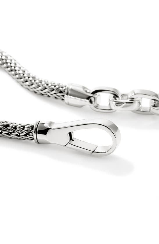 Shop John Hardy Chain Bracelet In Silver