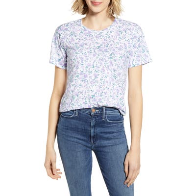 Lucky Brand All Over Floral Tee, Purple